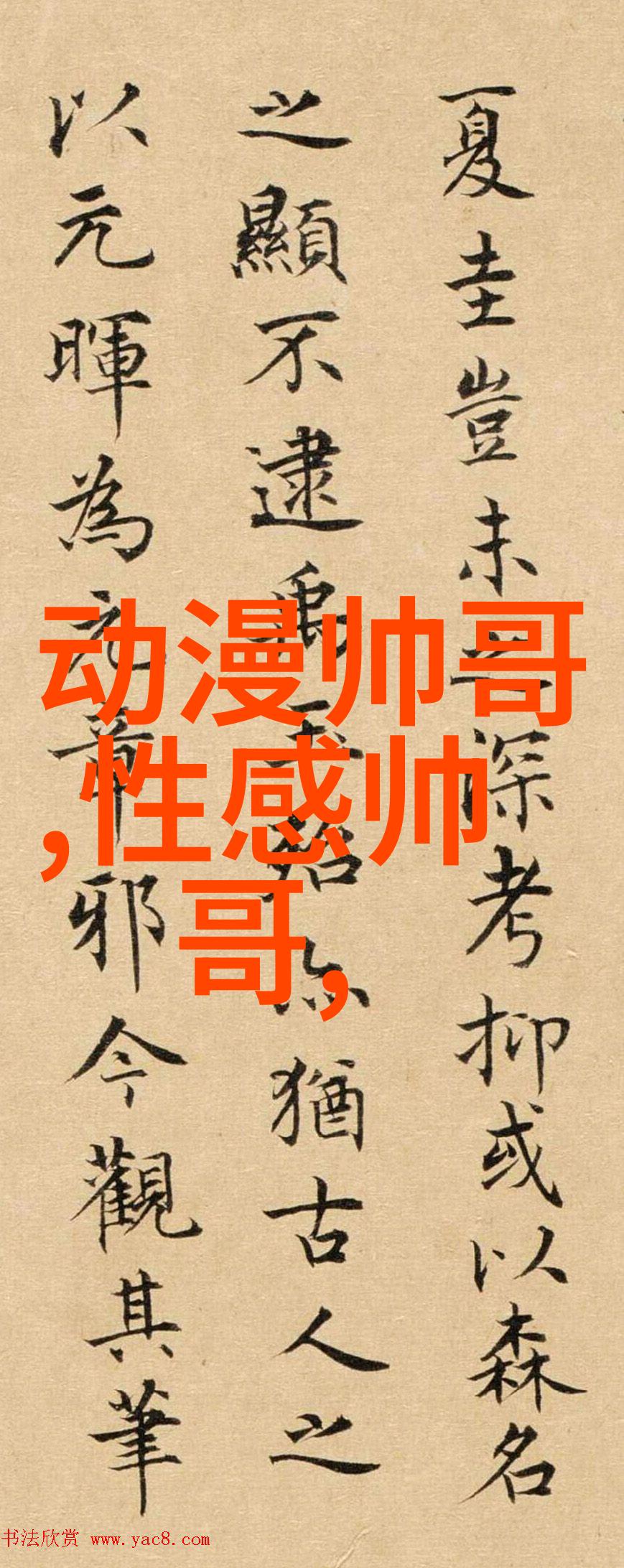 美丽绳索与俊男风采